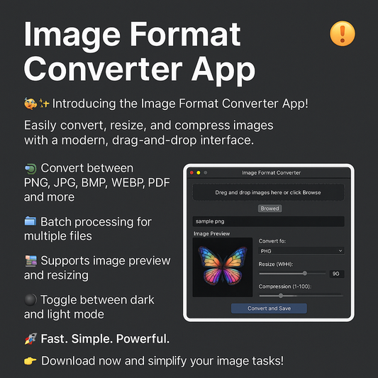 Image Converter App – Convert, Resize & Compress Images with Ease